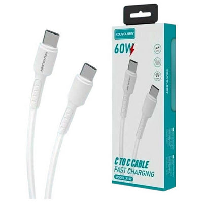 USB-C to USB-C Fast Charging Cable 100cm 60W