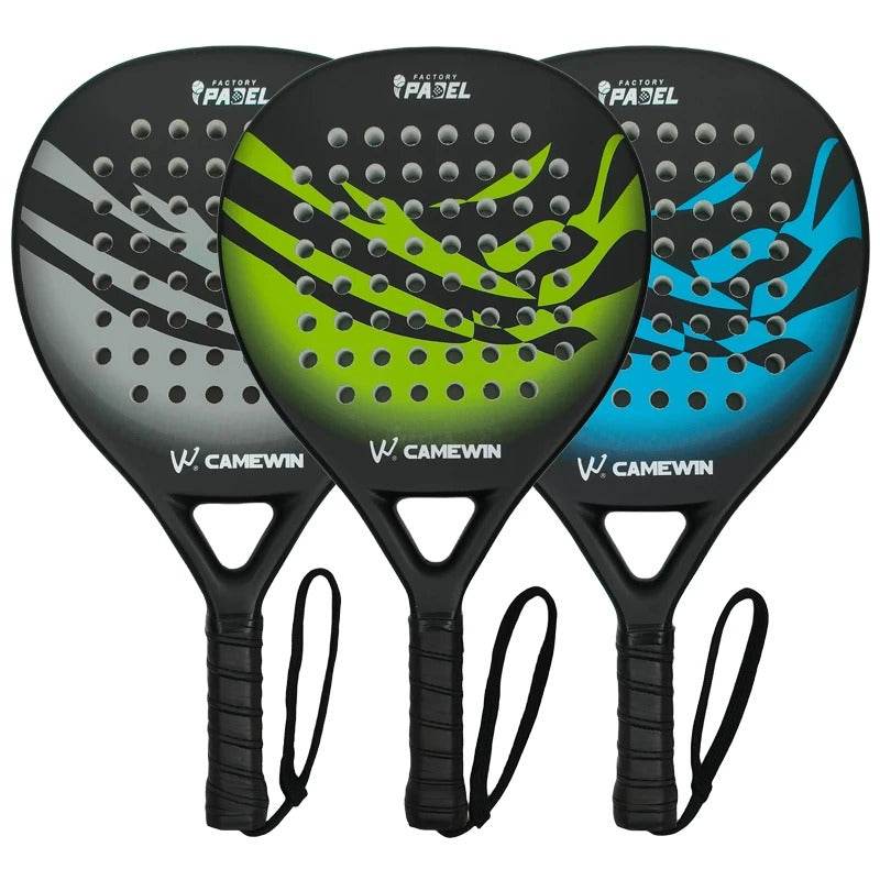 Paddle Racket Tennis Carbon Fiber Soft EVA Face Tennis Paddle