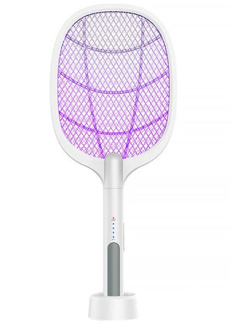 2in1 Rechargeable Mosquito Racket Fly Swatter - Alt View