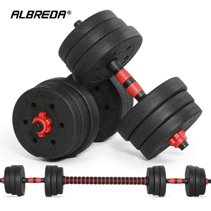 Home Gym Adjustable Dumbbell/Barbell Set (20kg) - DMC Wholesale