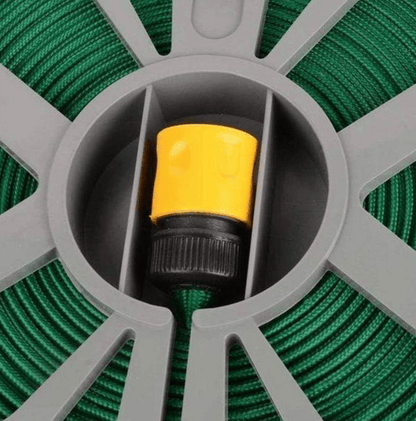 Flat Hose with Spray Gun Nozzle (15m) - DMC Wholesale