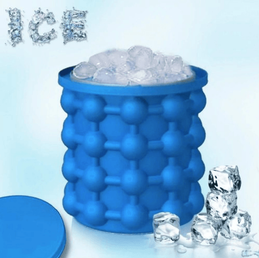 2in1 Magic Silicone Ice Cube Bucket Genie - DMC Wholesale