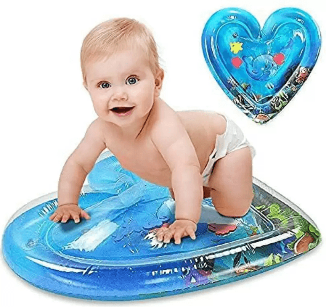Heart Tummy Time Inflatable Water Play Mat - DMC Wholesale