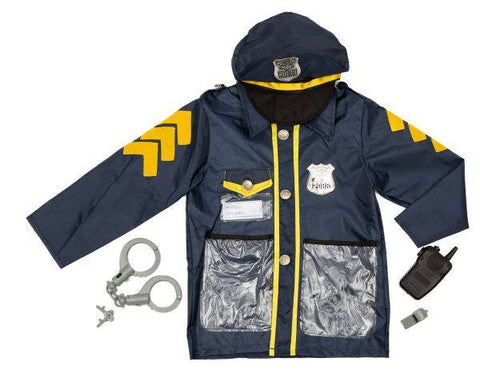 Police Officer Costume for Children (3 - 8 years) - Alt View