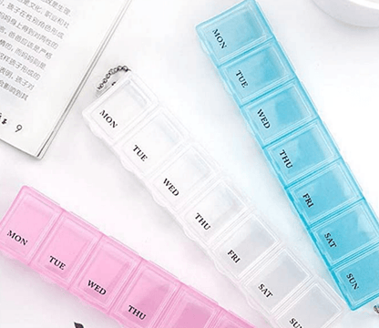 Weekly Pill Organiser (7 Compartment) - DMC Wholesale