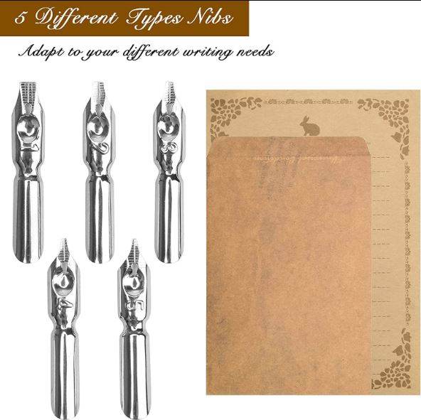 Quill Pen And Ink Set