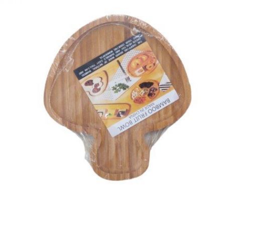 Wooden Mushroom Fruit Plate