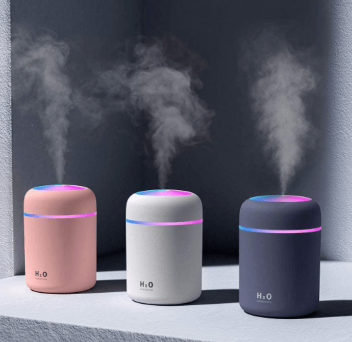 Colorful Cool Mini Humidifier (300ml) - DMC Wholesale