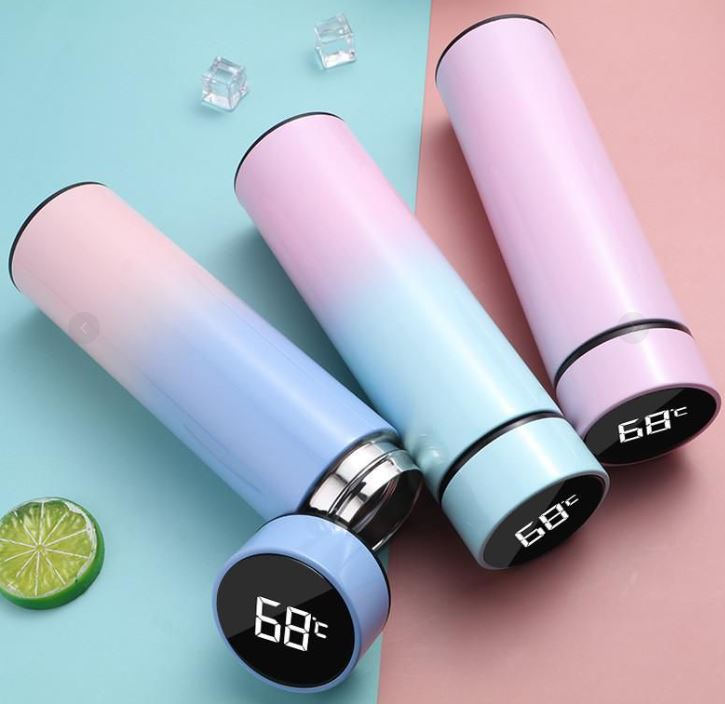 Smart LED Temperature Thermos Bottle (500ml)