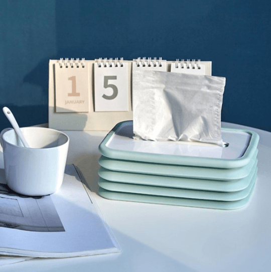 Foldable Silicone Tissue Box