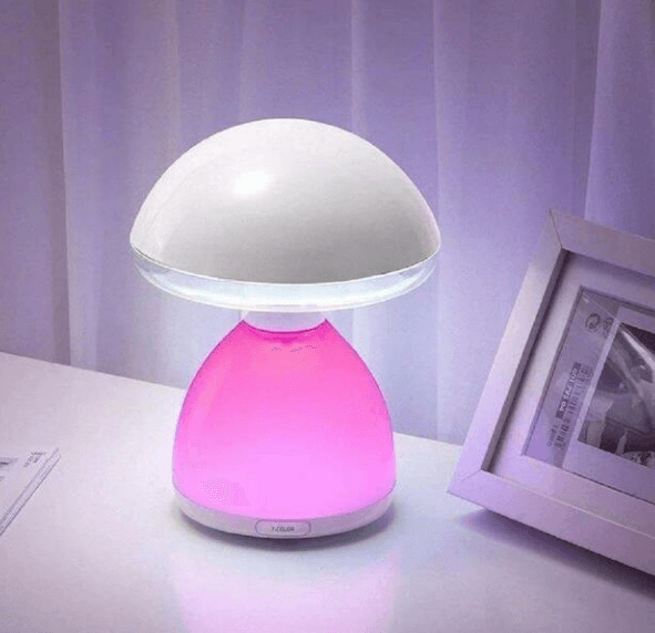 Rechargeable Colourful Eye Mushroom Lamp (17cm)
