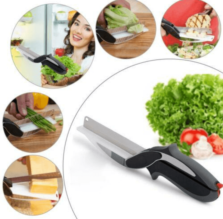 Clever Cutter Stainless Steel Vegetable Scissor - DMC Wholesale