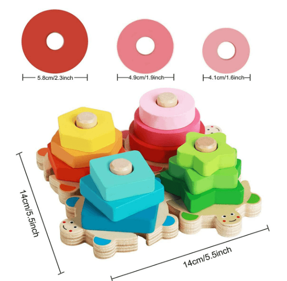Turtle Shape Sorter Toy - DMC Wholesale