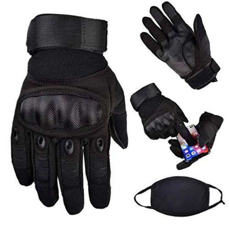 Biking Gloves For Men (Black) - DMC Wholesale