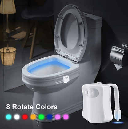 Multicoloured Motion Censored Toilet Light (8 Colour) - DMC Wholesale
