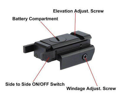 Outdoor Red Dot Laser Sight Scope - DMC Wholesale