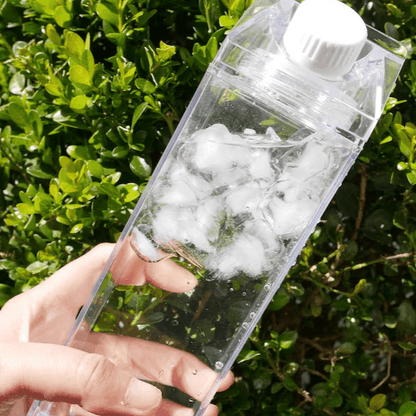 Acrylic Milk Carton Bottle ((1L) - DMC Wholesale