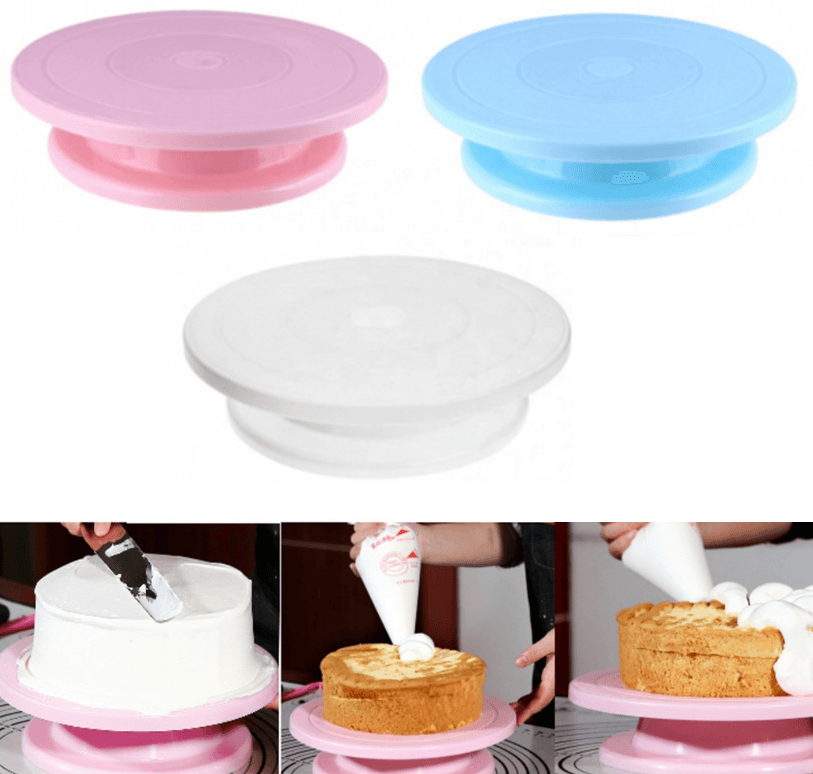 Rotating Cake Turntable (28cm) - DMC Wholesale