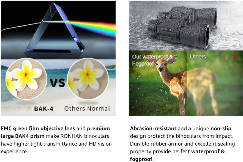 Heavy Duty Waterproof Binoculars - DMC Wholesale