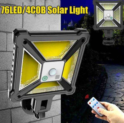 Square Motion Sensor Solar Street Lamp - DMC Wholesale
