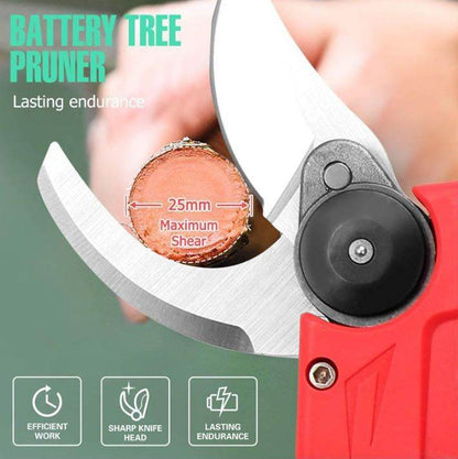 Professional Rechargeable Electric Pruning Shears (48V)(2 Batteries) - DMC Wholesale