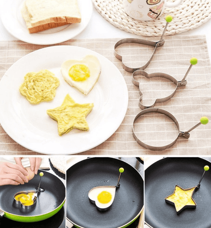Fried Egg And Cookie Decorator Set (4 pcs) - DMC Wholesale