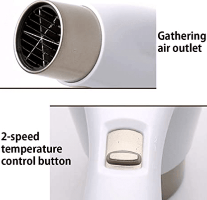 Wall Mounted Hair Dryer and Plug - DMC Wholesale