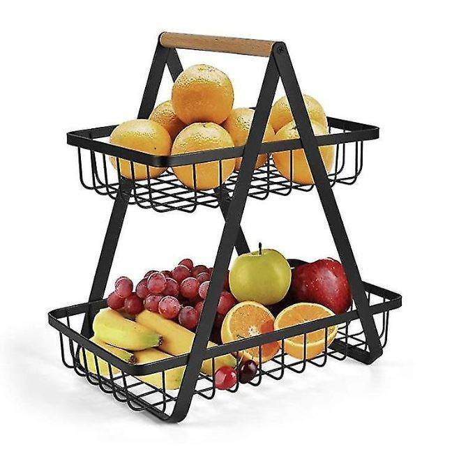 Metal Stack Rack (2 Tier) - DMC Wholesale