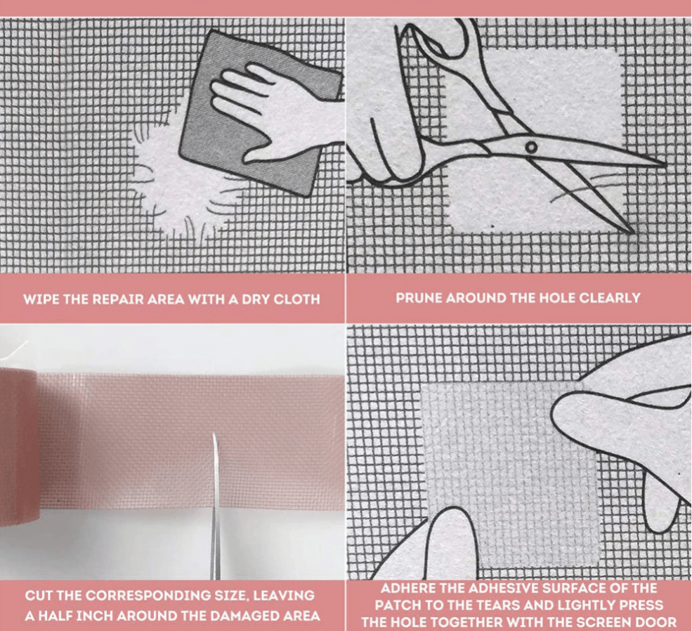 Screen Repair Tape (5cmx2m) - DMC Wholesale