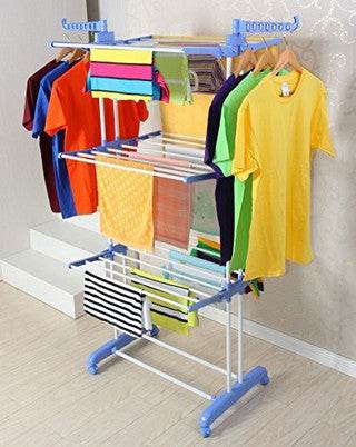 Foldable Steel Cloth Hanger (3 Tier)