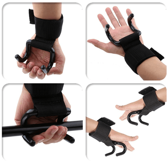 Weightlifting Rod Hook Wrist Support Strap (2 pcs) - DMC Wholesale