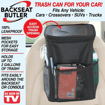Backseat Butler Trash Can and Organizer - DMC Wholesale