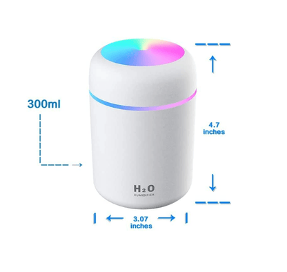 Colorful Cool Mini Humidifier (300ml) - DMC Wholesale