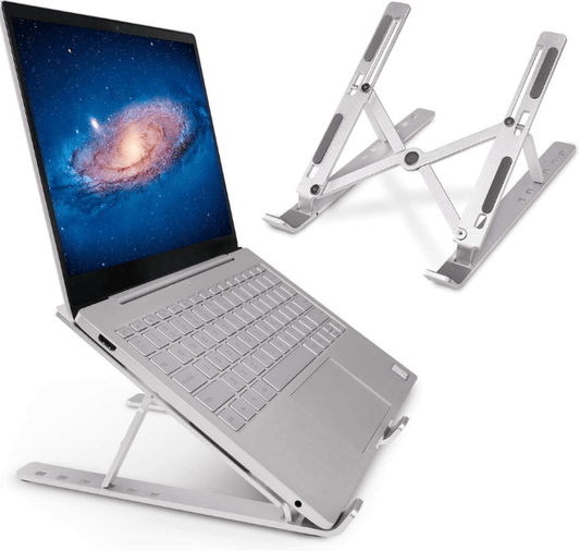 Adjustable Aluminium Foldable Notebook Stand - DMC Wholesale