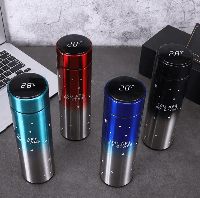 Vacuum Flask With Temperature Display (Stars)(500ml)