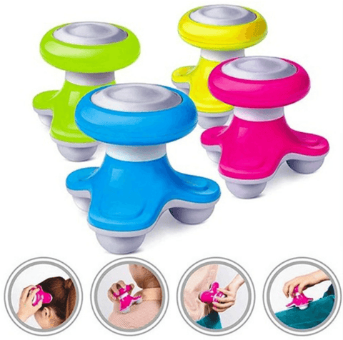 Rechargeable Mini Handheld Wave Vibrating Massager - Alt View