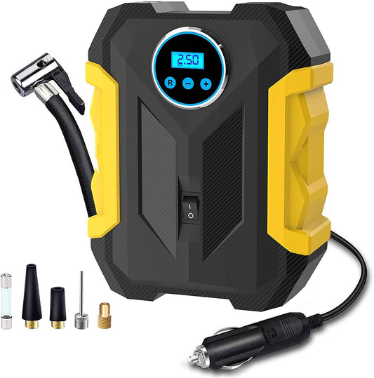 Digital Air Compressor (DC 12V) - DMC Wholesale