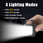 Mini 800 Lumens COB Keychain