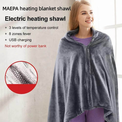 Heated Ultra Plush Huggle Blanket - DMC Wholesale