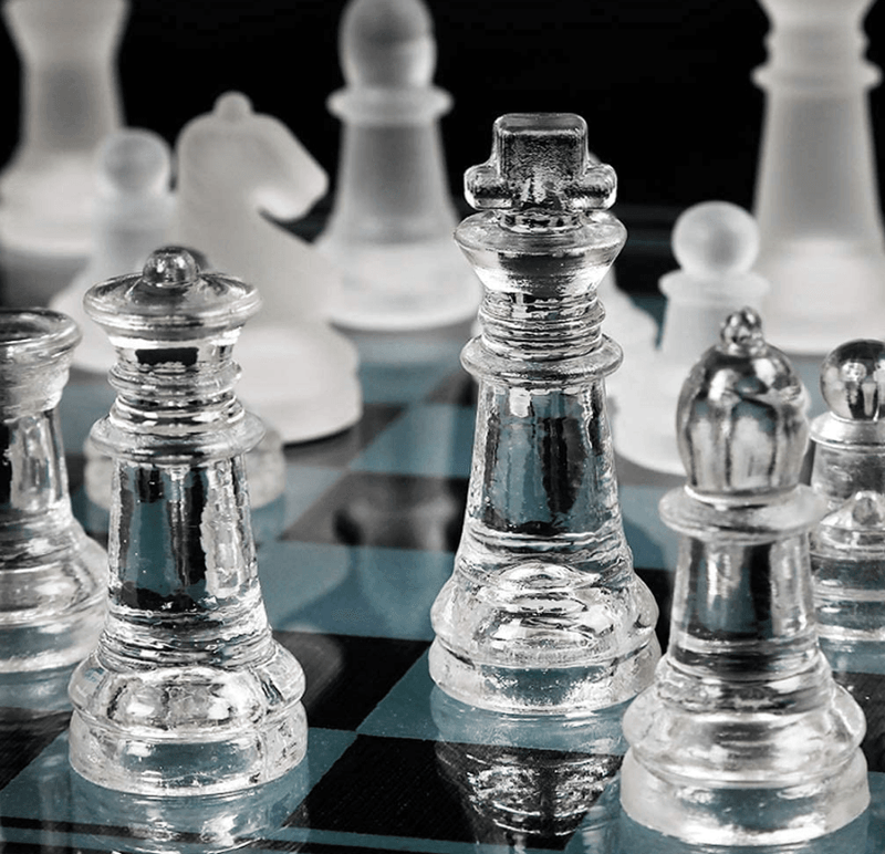 Glass Chess Set