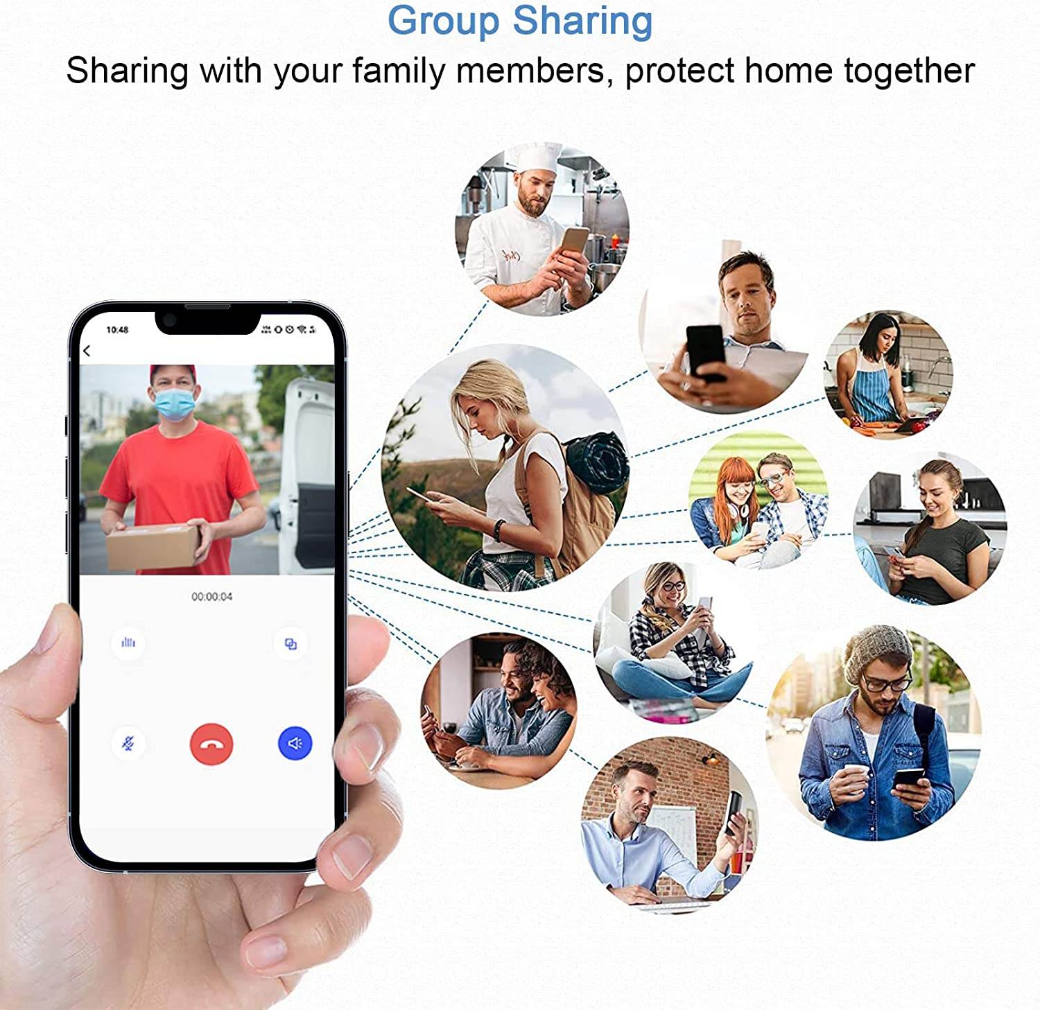 WiFi Doorbell Camera with Chime - DMC Wholesale