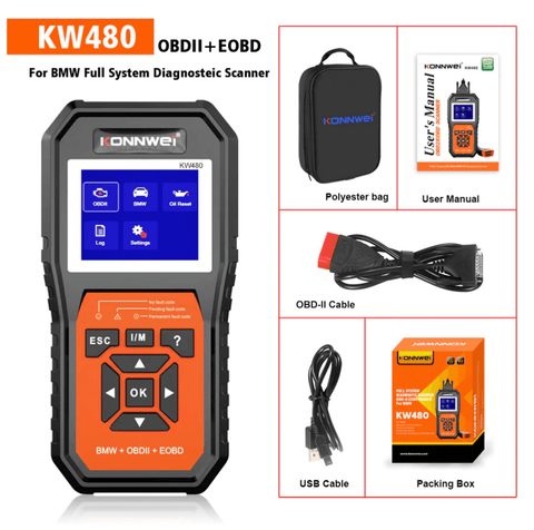 Car Full System Fault Scanner diagnostic Tool - Alt View