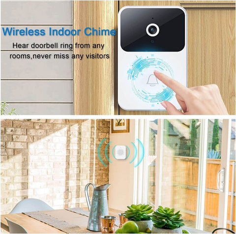 WiFi Doorbell Camera with Chime - Alt View