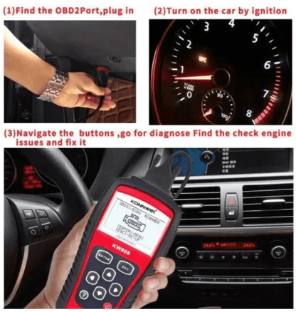 Scanner Car Code Reader Tester Diagnostic - DMC Wholesale