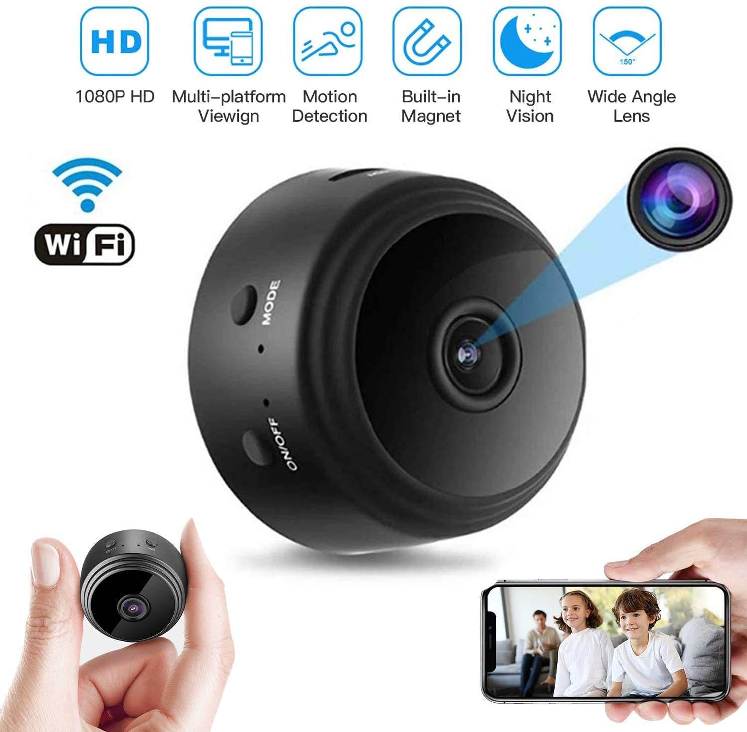 Mini HD Wireless WIFI Camera - DMC Wholesale
