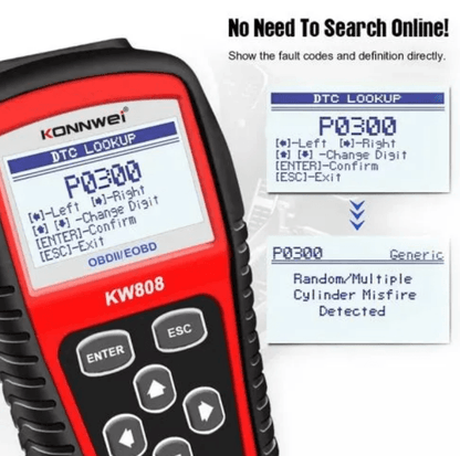 Scanner Car Code Reader Tester Diagnostic - DMC Wholesale