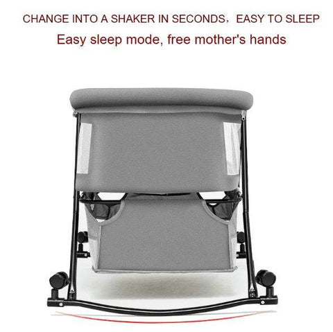 Foldable Portable Crib For Baby - Alt View