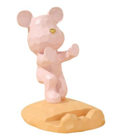Bear Sculpture Mobile Phone Stand