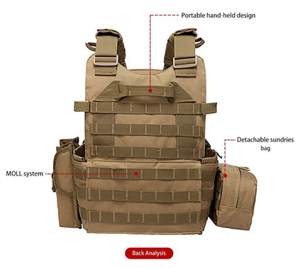 Airsoft Military Tactical Vest - DMC Wholesale