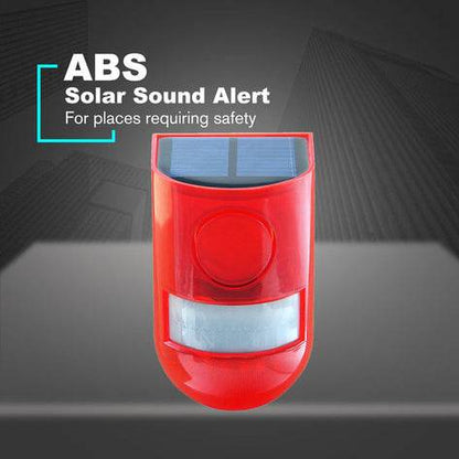 Solar Sound And Light Warning Light - DMC Wholesale